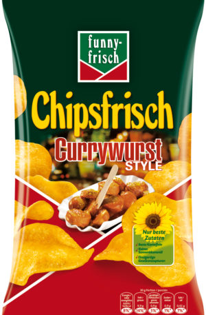 Funny-Frisch Currywurst Style Crisps 175g