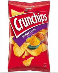 Crunch Chips Indian Curry 175g