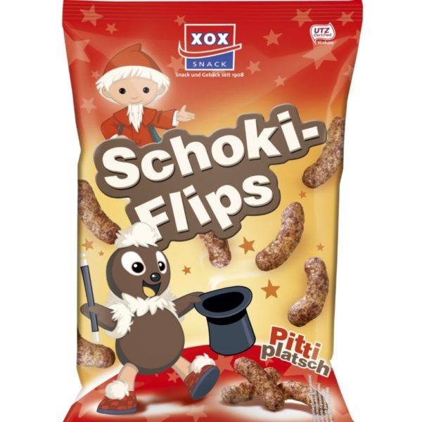 Schoki Flips (Chocolate Puffs) 125g