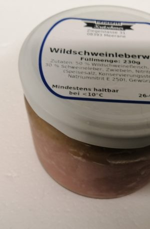 Wild Boar Liver Sausage 230g