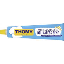 Thomy Delikatess Senf (Mustard) Mittlescharf 200ml