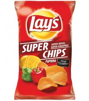 Lay's Super Chips Paprika 175g