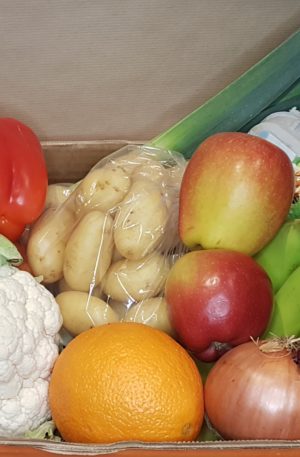 Fruit and Veg Box 1 (Regular Size) With Eggs