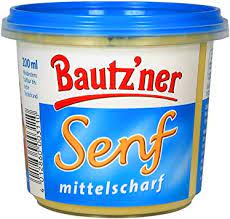 Bautz'ner Mild German Mustard 200ml