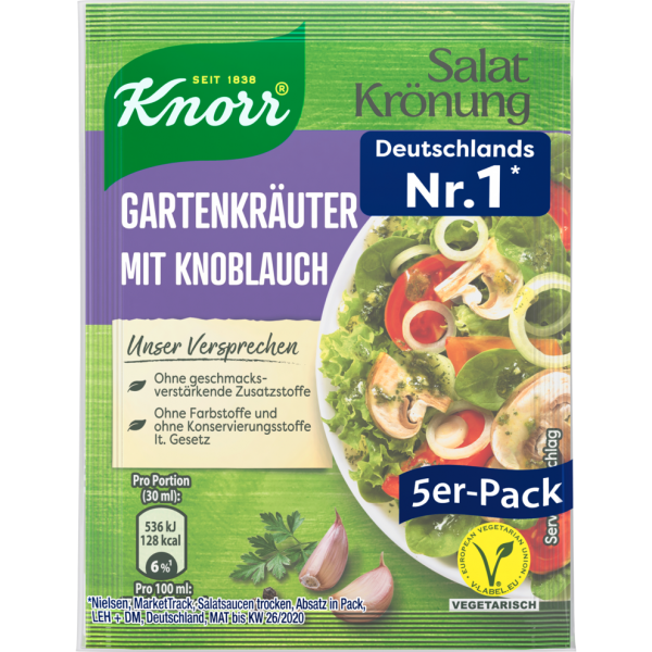 Knorr Salad Seasoning Garden Herbs with Garlic